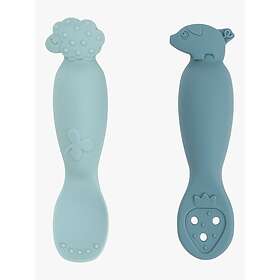 Done By Deer Tiny Farm Spoon 2-pack