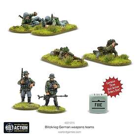 Warlord Bolt Action German Weapons Teams