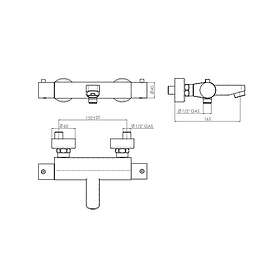 Vigour One Badekarbatteri 4358504 (Krom)