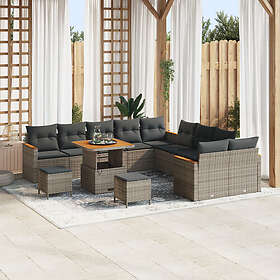 vidaXL Garden Sofa Set with Cushions 13 Pieces 3363103