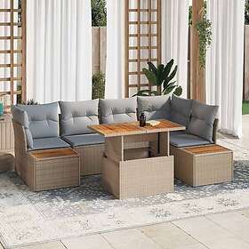 vidaXL Garden Sofa Set with Storage 10 Pieces 3358839