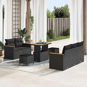 vidaXL Garden Sofa Set with Cushion 10 Pieces 3364939