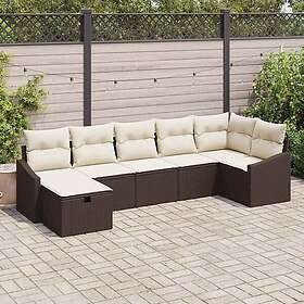 vidaXL Sofa Set with Cushion 8 Pieces 3360629