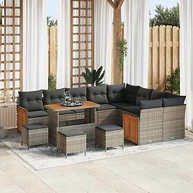vidaXL Garden Sofa Set with Cushion 14 Pieces 3365303