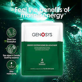 Genosys Soothing Bomb Alger Maske 10stk