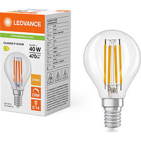 Ledvance 4099854439193 Filament E14 2700K 470lm 3.4W