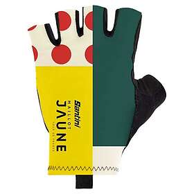 Santini Combo Tour De France Official General Leader Korte Handsker (Unisex)