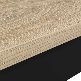 vidaXL Spisebord 110x100x75cm 892633