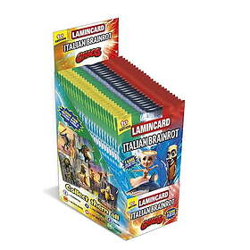 Lamincards Diramix Brainrot Italian Wave 3 Keräilykortit Display Box