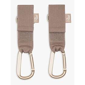 Jollein Barnvagnskrokar Milky Coffee