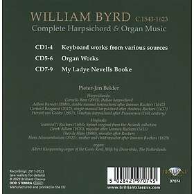 PieterJan Belder Byrd: Complete Harpsichord & Organ Music CD