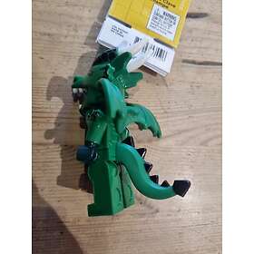 LEGO Dragt Pige Minifigur Nøgle Lys Grøn