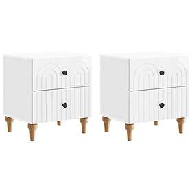 vidaXL 894074 Table de chevet 43x34.5x48cm