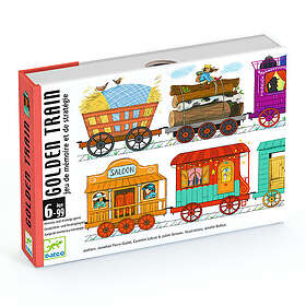 Djeco Golden Train Memory