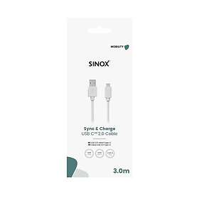 Sinox SOE05163 USB-A til USB-C USB 2.0 3 m