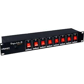 Algam Lighting Rack-mount 8-way PDU 548007