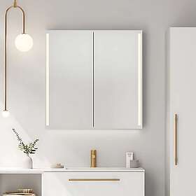 Linn Bad Vikja Speilskap Mørk eik / 160cm