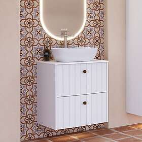 Dansani Inzo Vintage Vaskeskap 60cm Brun (R04-4093)