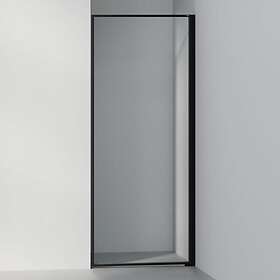 INR Nordic Rooms Edge 2 Dusjvegg Svart Matt Grå Glass 202103100