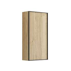 Dansani Inzo Urban Alu-ramme High Cabinet Right 40x80x19cm Black (U42-8149)