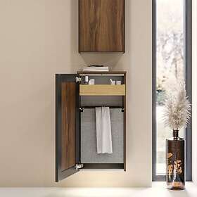 Dansani Inzo Vanity Cabinet Left 40cm Black (U43-8250)