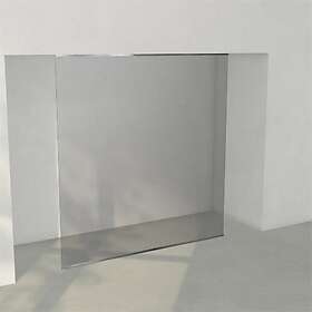 INR ARC 43 Frame Dusjvegg Tilpasset Matt Svart Klart Glass 143302100