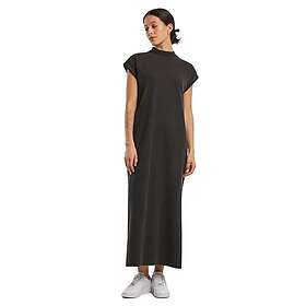 Build Your Brand Vintage Short Sleeve Long Dress
