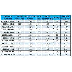 Shimano Fishing Zodias Baitcasting 2.08m / 7-21g