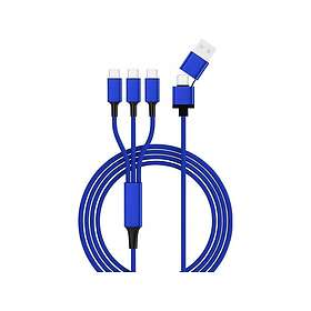 Smrter _TRIO_C_NB USB-A vers USB-C 3x USB-C 1.2 m