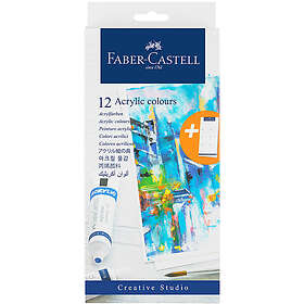 Faber-Castell Creative Studio Akrylfärg Flerfärgad 12x20ml