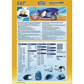 Swirl S 67 NeutralizAir Støvpose Cylindervakuum