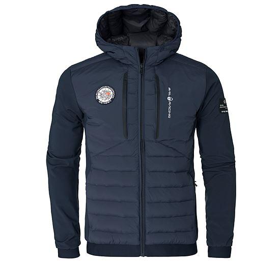 sail racing antarctica hybrid hooded jacket carbon