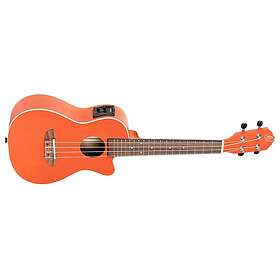 Ortega RUPUKI-CE (Concertukulele med mikrofon, Pumpkin Orange)