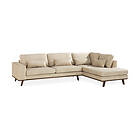 Trademax Copenhagen 2,5-seter Sofa Fløyel Beige