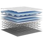 vidaXL Pocketresårmadrass medium 100x200 cm