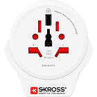 Skross Adaptateur World to Euro Blanc