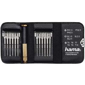 Hama Mini Screwdriver Kit skruvmejsel med bituppsättning
