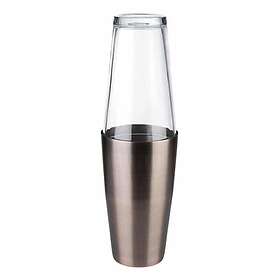 APS Boston Shaker i Rostfritt med glas 700ml