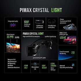 Pimax Crystal Light VR Headset