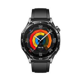 Huawei Watch GT 5 46mm Black with Black Fluoroelastomer Strap