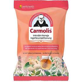 Carmolis Örtkaramell Ingefära Halstabletter 72g