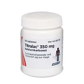 Titralac 350mg 50 Tablets