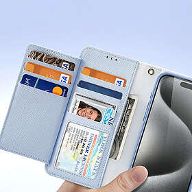 Dux Ducis Lava Læder Pungfodral for iPhone 15 Pro