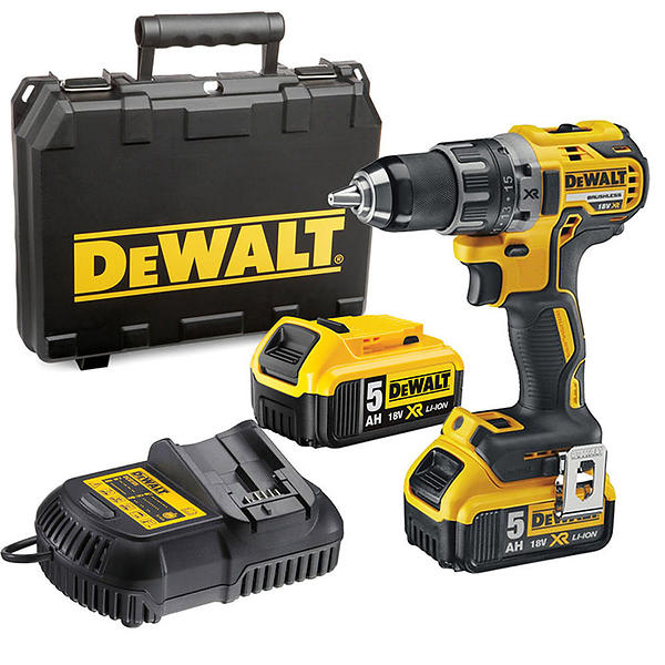 Best pris på Dewalt DCD791P2 (2x5.0Ah) Boremaskiner og 18V bor & skrutrekker i TSTAK koffert DCD791P2|DeWalt