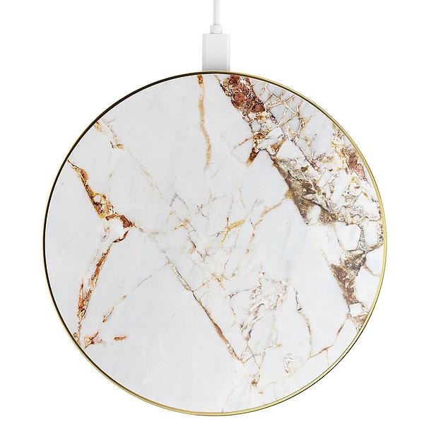 Best pris på iDeal of Sweden Fashion Qi Charger Trådløse IDEAL OF SWEDEN QI LADER PILLION PINK MARBLE Power.no