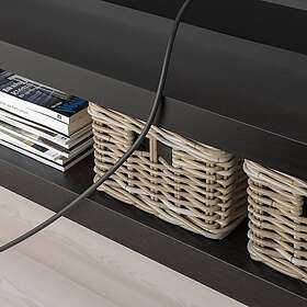 IKEA LACK tv-bänk, svartbrun, 120x35x36 cm, cm 120x35x36 cm