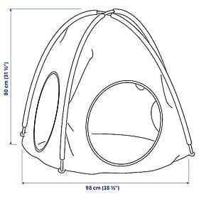 IKEA DVÄRGMÅS Tält