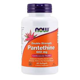 Now Foods Pantethine 600mg 60 Softgels