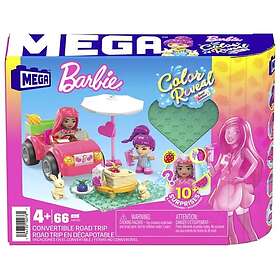 MEGA Barbie Color Reveal Convertible Road Trip Byggleksak Bil