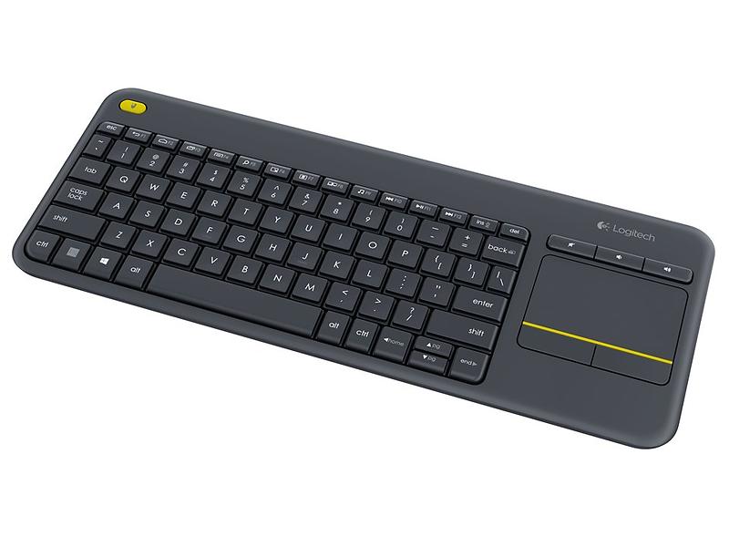 Best pris på Logitech Wireless Touch Keyboard K400 Plus Logitech K400 Plus, trådløst tastatur med touchplater | Clas
